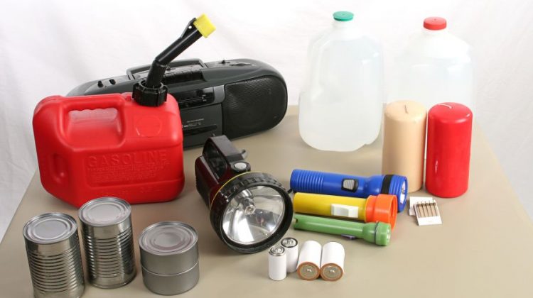 preppers pantry table